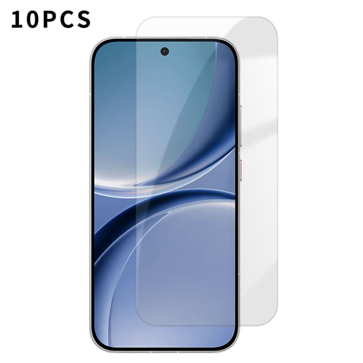 For Redmi Turbo 5 5G / Poco X8 Pro 5G Kalebol 10pcs High-Aluminum Semi-Screen Anti-Fingerprint HD Tempered Glass Film