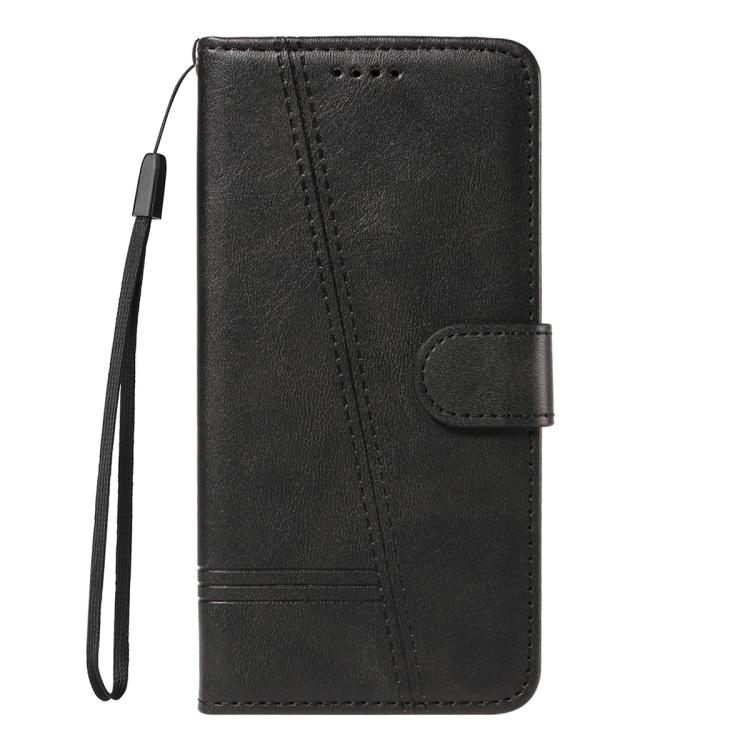 For Xiaomi Poco M7 4G 169mm T-type Stitch Leather Phone Case