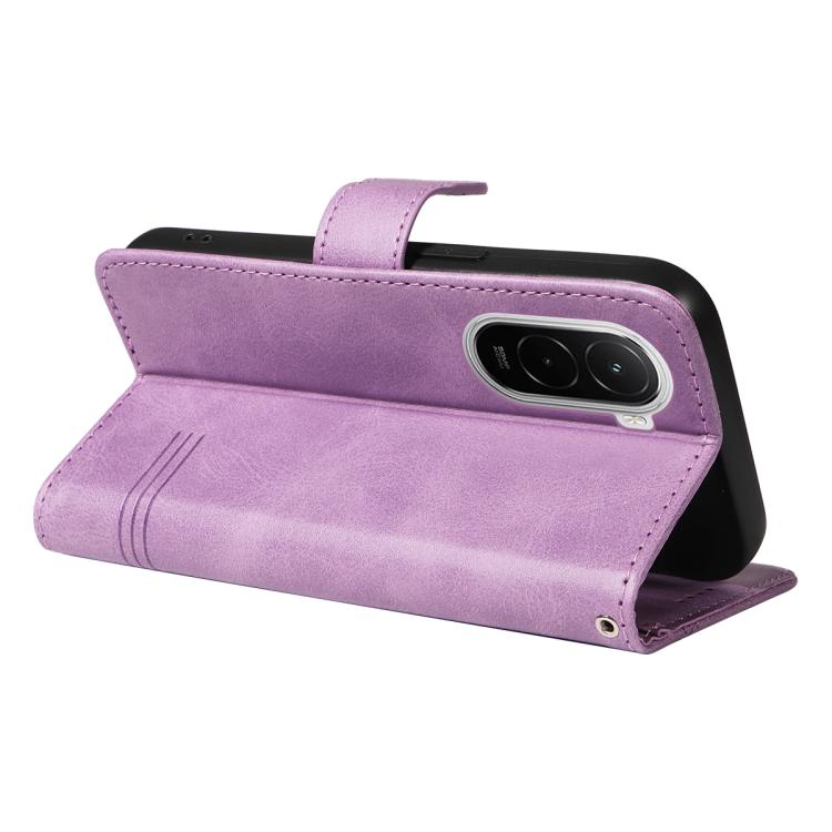 For Xiaomi Poco M7 4G 169mm T-type Stitch Leather Phone Case