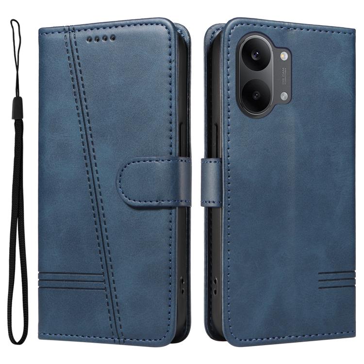 For Xiaomi Poco X8 Pro Max 5G T-type Stitch Leather Phone Case