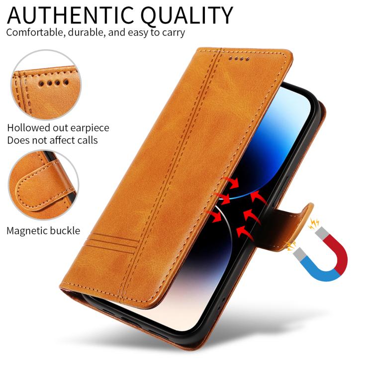 For Xiaomi Poco X8 Pro Max 5G T-type Stitch Leather Phone Case
