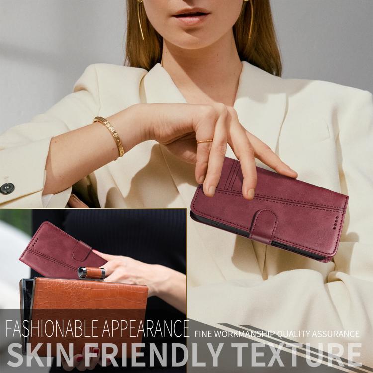 For Xiaomi 17 Ultra T-type Stitch Leather Phone Case