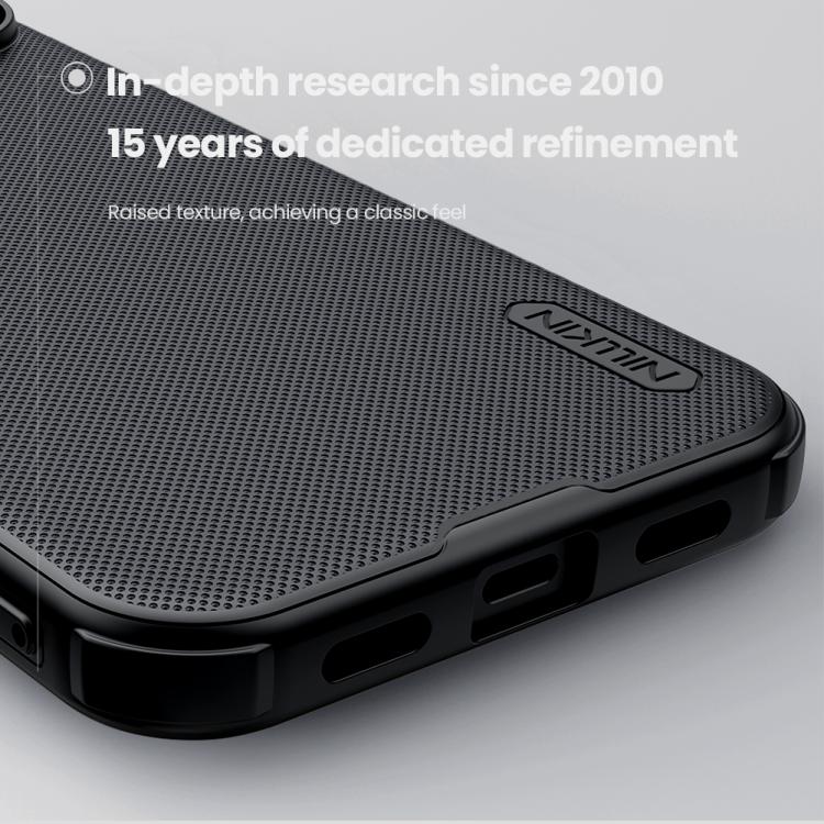 For Google Pixel 10 Pro XL NILLKIN Frosted Shield Pro PC + TPU Phone Case - Black