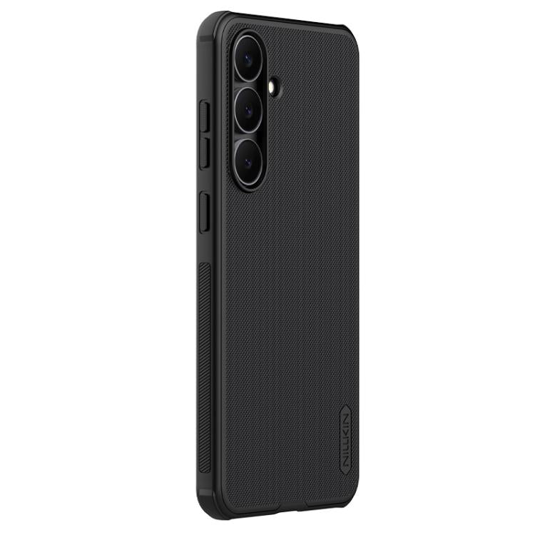 For Samsung Galaxy S25 FE 5G NILLKIN Frosted Shield Pro PC + TPU Phone Case - Black