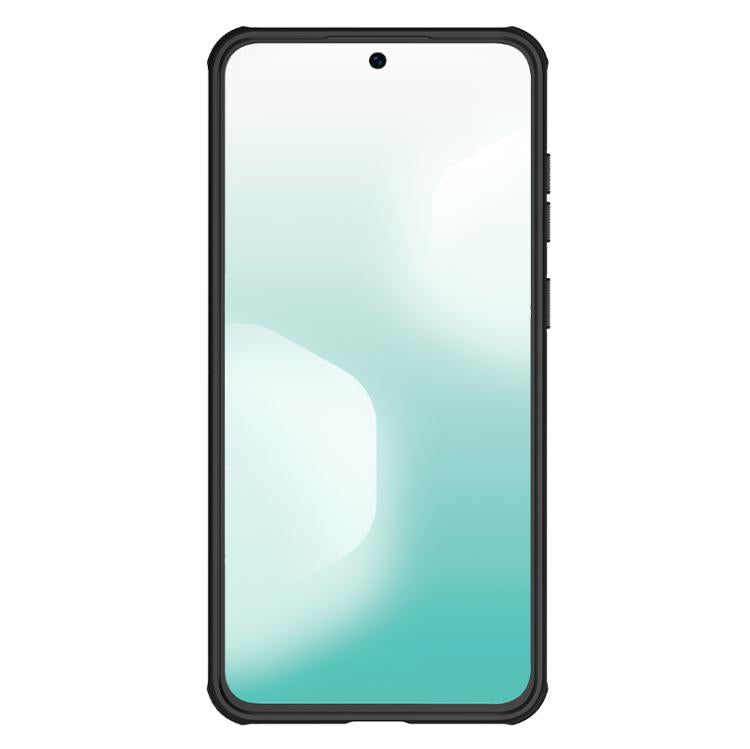For Samsung Galaxy S25 FE 5G NILLKIN Frosted Shield Pro PC + TPU Phone Case - Black