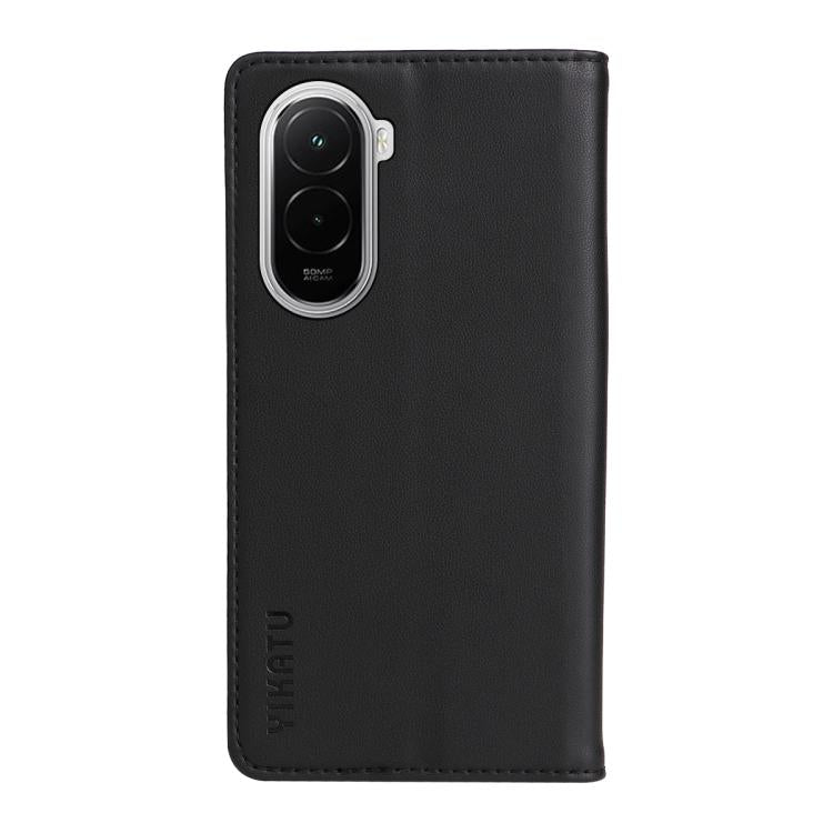 For Xiaomi POCO M7 4G 169mm YIKATU YK-001 Ultra-thin Strong Magnet Leather Phone Case