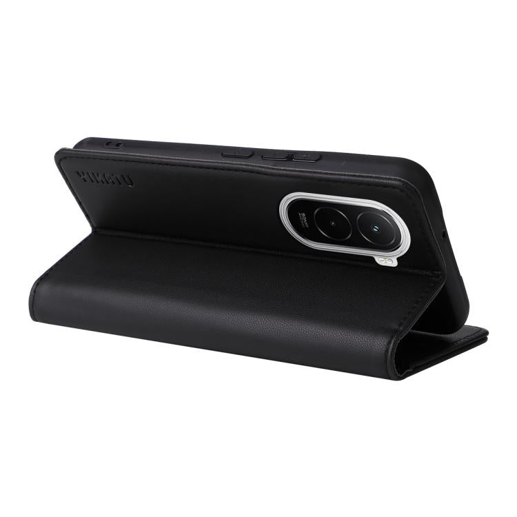 For Xiaomi POCO M7 4G 169mm YIKATU YK-001 Ultra-thin Strong Magnet Leather Phone Case