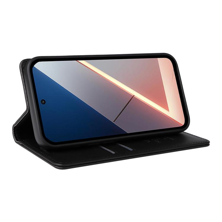 For Xiaomi POCO M7 4G 169mm YIKATU YK-001 Ultra-thin Strong Magnet Leather Phone Case