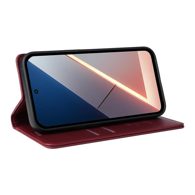 For Xiaomi POCO M7 4G 169mm YIKATU YK-001 Ultra-thin Strong Magnet Leather Phone Case