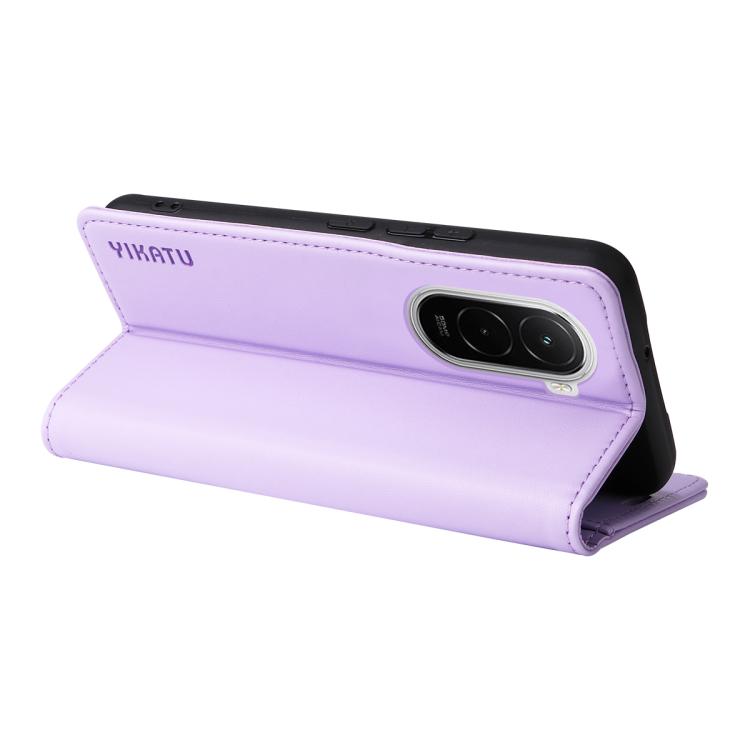 For Xiaomi POCO M7 4G 169mm YIKATU YK-001 Ultra-thin Strong Magnet Leather Phone Case