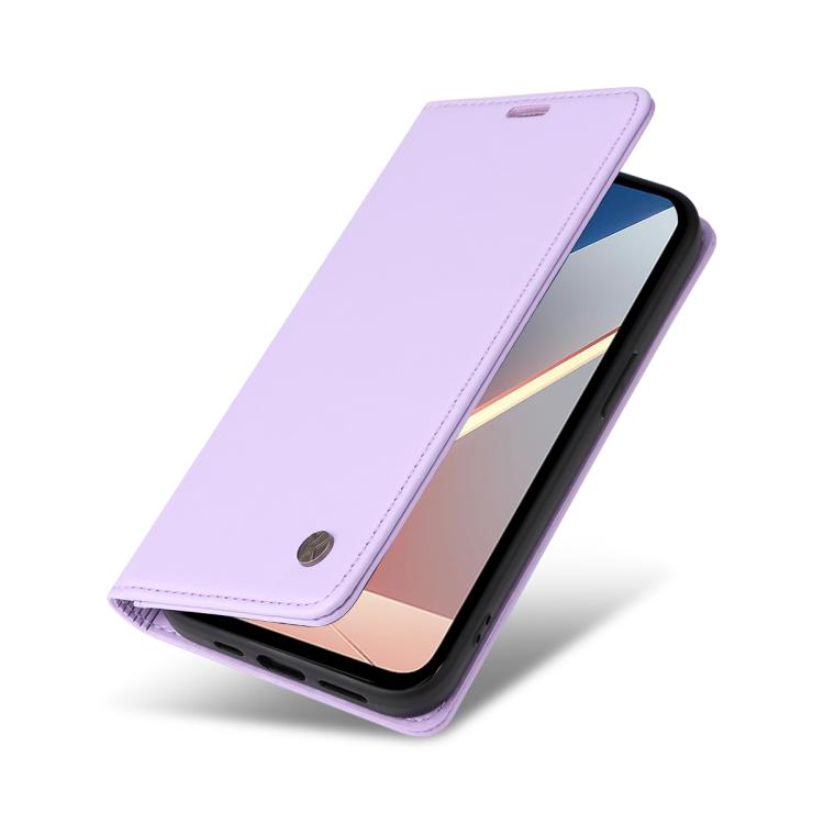 For Xiaomi POCO M7 4G 169mm YIKATU YK-001 Ultra-thin Strong Magnet Leather Phone Case