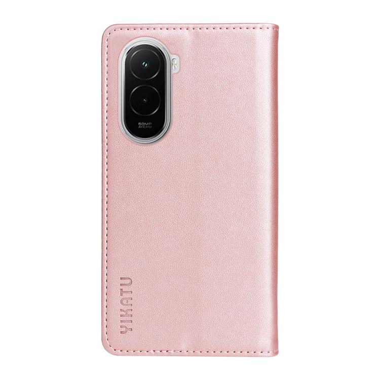 For Xiaomi POCO M7 4G 169mm YIKATU YK-001 Ultra-thin Strong Magnet Leather Phone Case