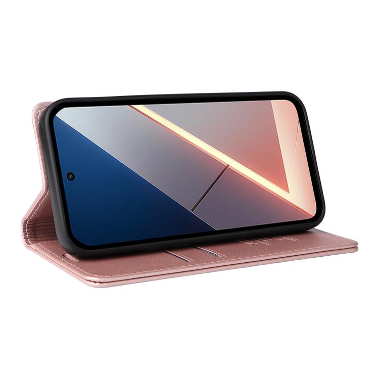 For Xiaomi POCO M7 4G 169mm YIKATU YK-001 Ultra-thin Strong Magnet Leather Phone Case