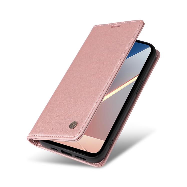 For Xiaomi POCO M7 4G 169mm YIKATU YK-001 Ultra-thin Strong Magnet Leather Phone Case