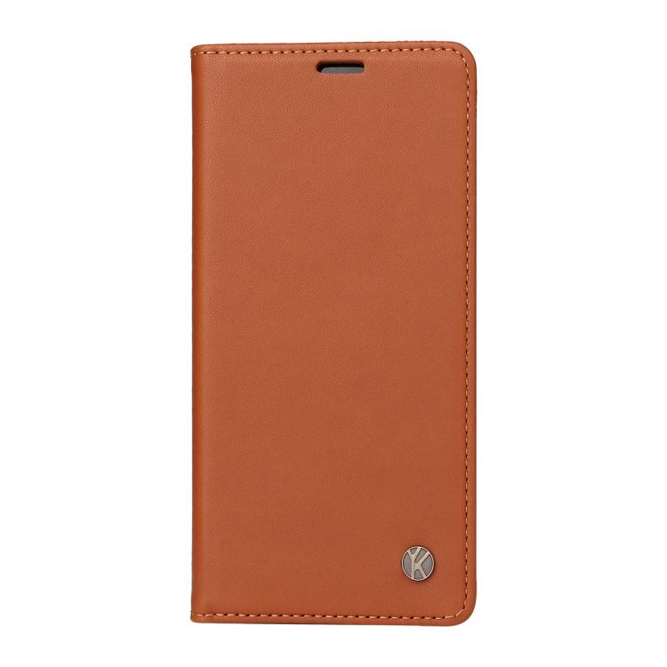 For Xiaomi POCO M7 4G 169mm YIKATU YK-001 Ultra-thin Strong Magnet Leather Phone Case