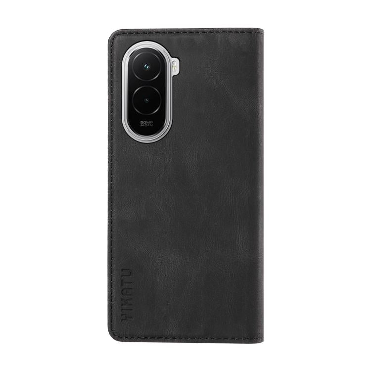 For Xiaomi POCO M7 4G 169mm YIKATU YK-004 Skin Feel Gen2 Strong Magnet Leather Phone Case