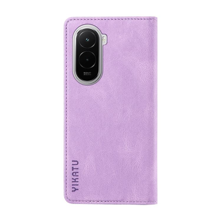 For Xiaomi POCO M7 4G 169mm YIKATU YK-004 Skin Feel Gen2 Strong Magnet Leather Phone Case