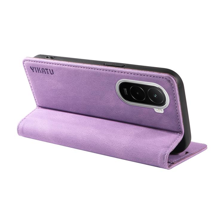For Xiaomi POCO M7 4G 169mm YIKATU YK-004 Skin Feel Gen2 Strong Magnet Leather Phone Case