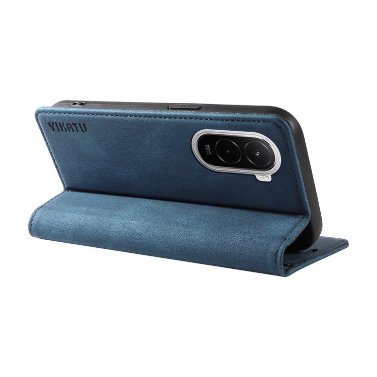 For Xiaomi POCO M7 4G 169mm YIKATU YK-004 Skin Feel Gen2 Strong Magnet Leather Phone Case