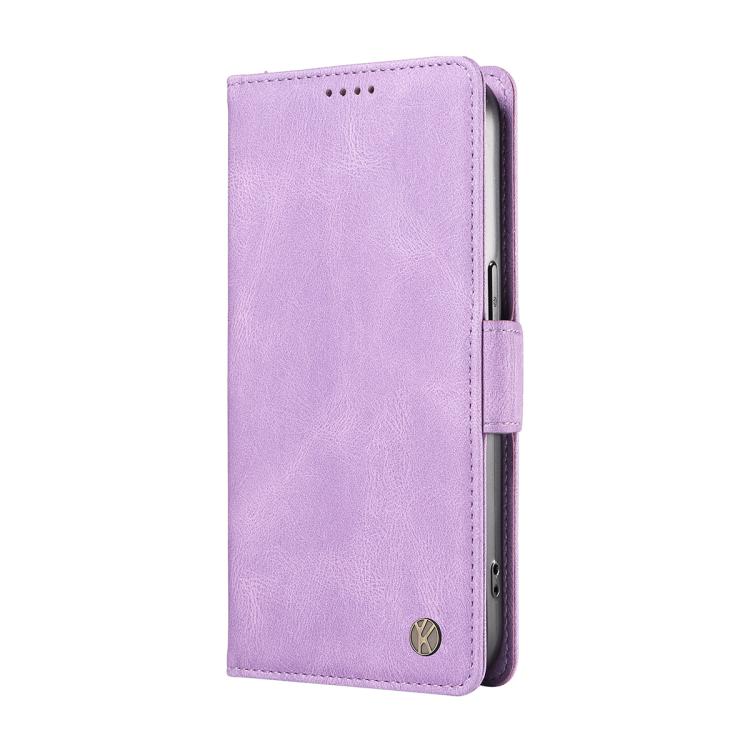 For Xiaomi POCO M7 4G 169mm YIKATU YK-005 Skin Feel Gen2 Side Buckle Leather Phone Case
