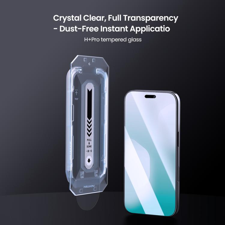 For iPhone Air NILLKIN H+Pro 0.2mm 9H Explosion-proof Tempered Glass Film with Dust-free Cabin
