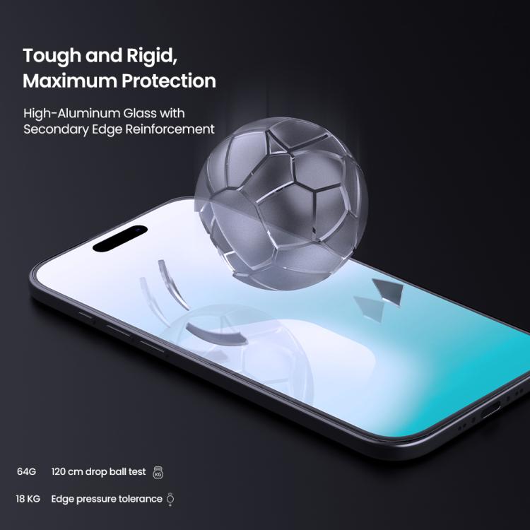For iPhone Air NILLKIN H+Pro 0.2mm 9H Explosion-proof Tempered Glass Film with Dust-free Cabin