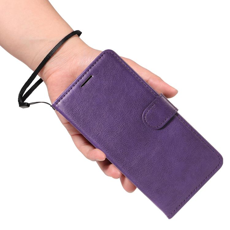 For Xiaomi POCO M7 4G 169mm Classic Leather Texture Solid Color PU Phone Case