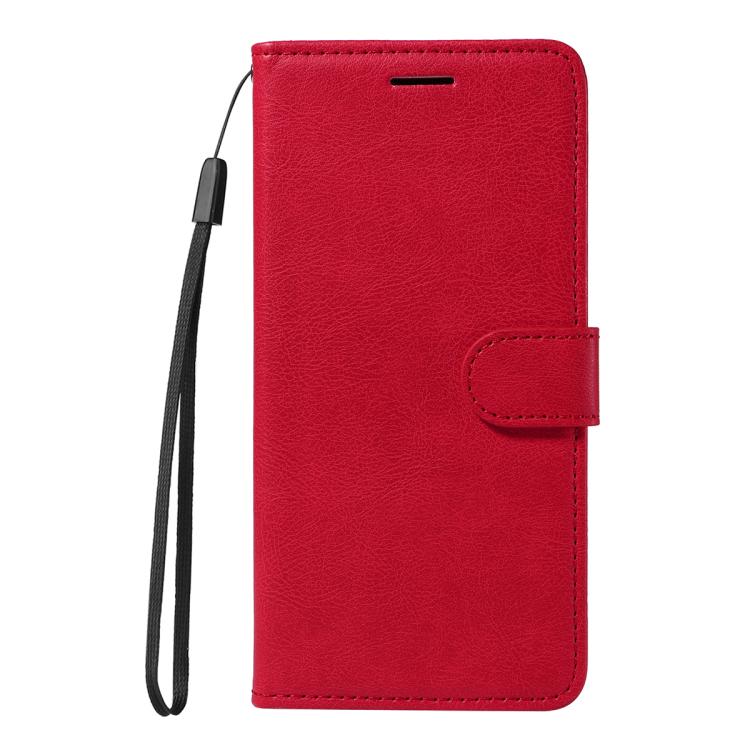For Xiaomi POCO M7 4G 169mm Classic Leather Texture Solid Color PU Phone Case