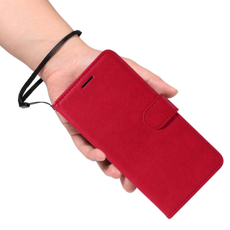 For Xiaomi POCO M7 4G 169mm Classic Leather Texture Solid Color PU Phone Case