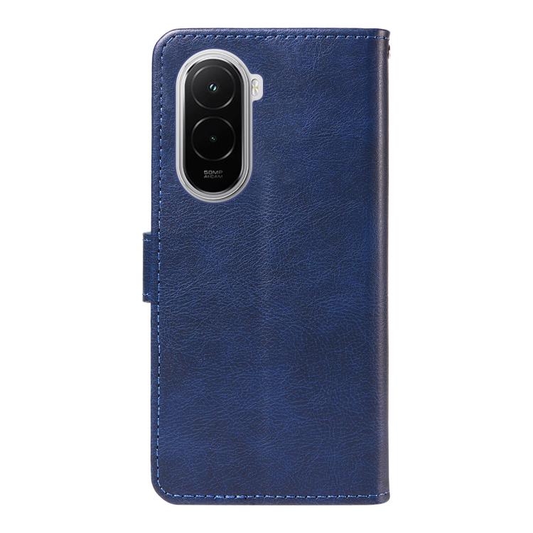 For Xiaomi POCO M7 4G 169mm Classic Leather Texture Solid Color PU Phone Case