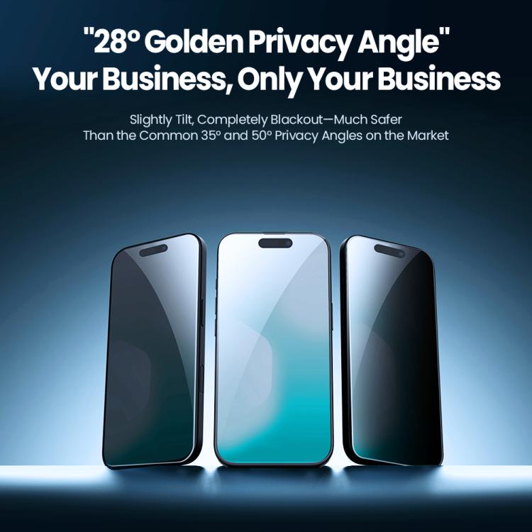 For iPhone 17 NILLKIN Guardian Full Coverage Privacy Tempered Glass Film with Dust-free Cabin