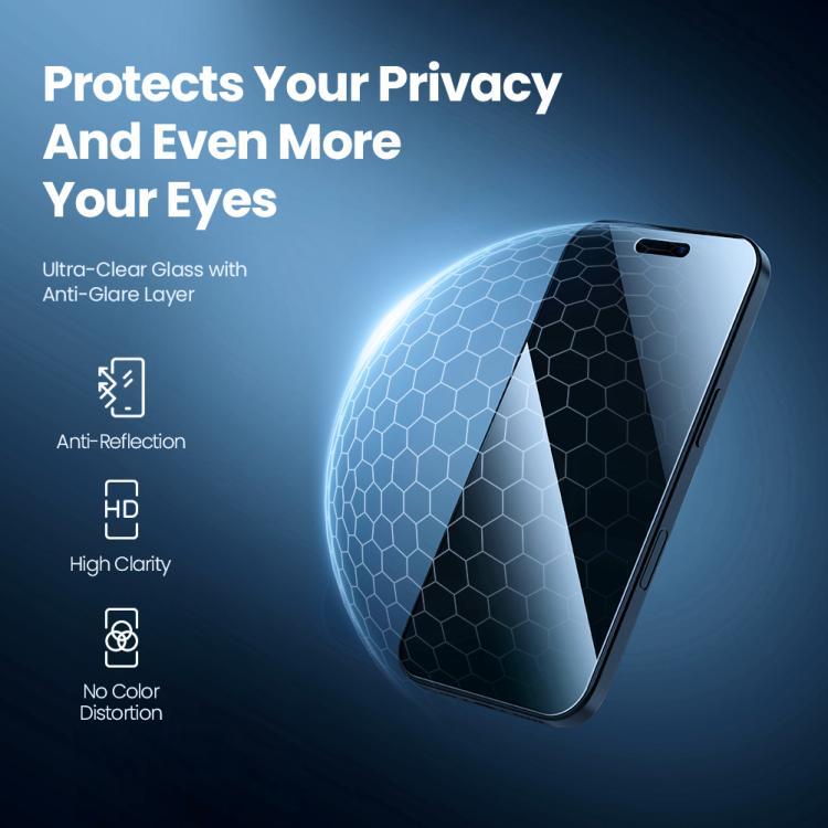 For iPhone 17 NILLKIN Guardian Full Coverage Privacy Tempered Glass Film with Dust-free Cabin