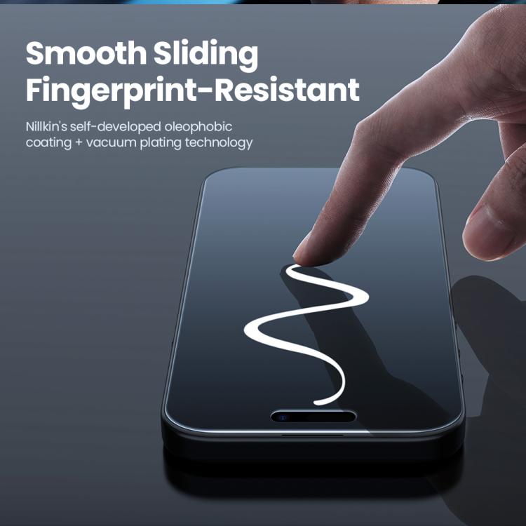For iPhone 17 NILLKIN Guardian Full Coverage Privacy Tempered Glass Film with Dust-free Cabin