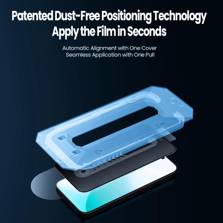 For iPhone 17 Pro NILLKIN Guardian Full Coverage Privacy Tempered Glass Film with Dust-free Cabin