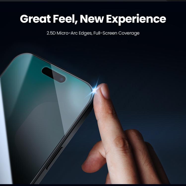 For iPhone 17 Pro NILLKIN Guardian Full Coverage Privacy Tempered Glass Film with Dust-free Cabin