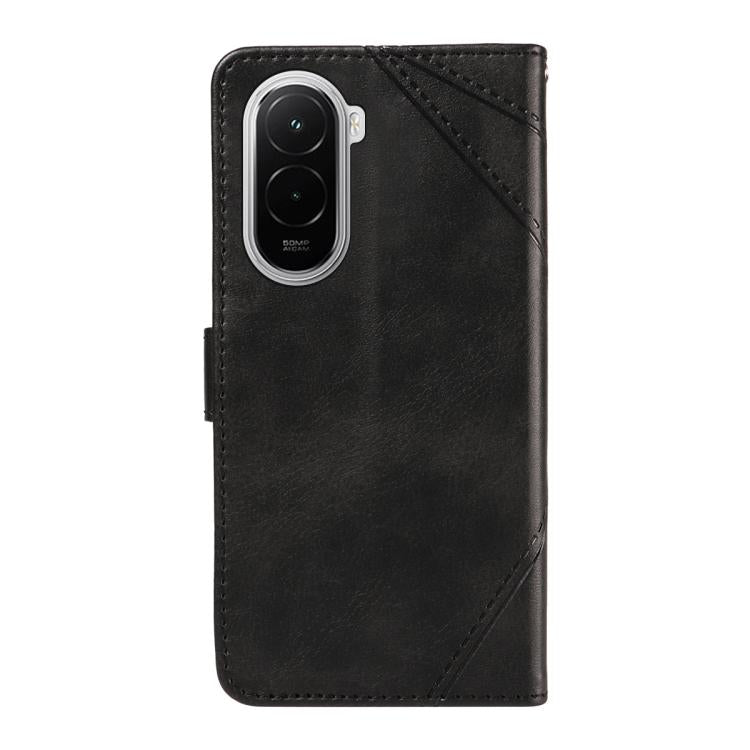 For Xiaomi POCO M7 4G 169mm Diamond Stitching Leather Phone Case