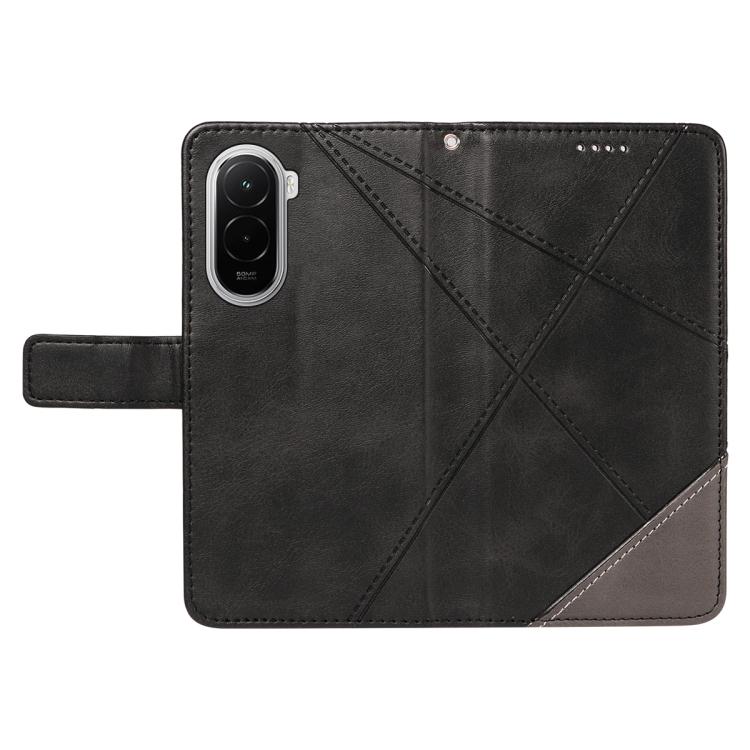 For Xiaomi POCO M7 4G 169mm Diamond Stitching Leather Phone Case