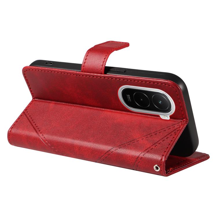 For Xiaomi POCO M7 4G 169mm Diamond Stitching Leather Phone Case