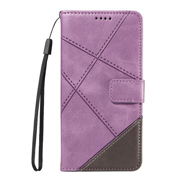 For Xiaomi POCO M7 4G 169mm Diamond Stitching Leather Phone Case