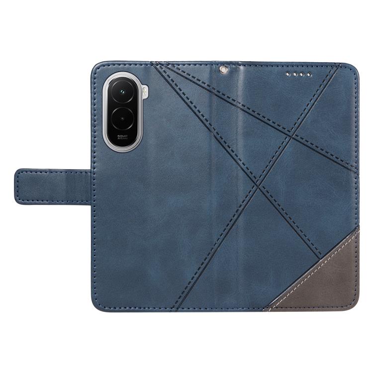 For Xiaomi POCO M7 4G 169mm Diamond Stitching Leather Phone Case