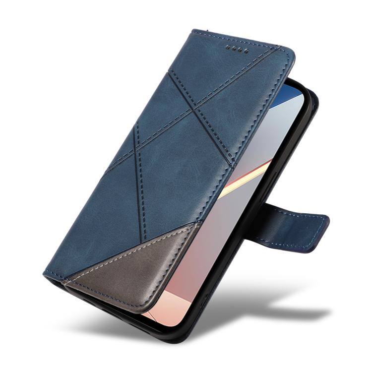 For Xiaomi POCO M7 4G 169mm Diamond Stitching Leather Phone Case