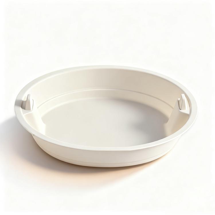 800ML Round Box Inner Tray Disposable Food Delivery Lunch Box Containers