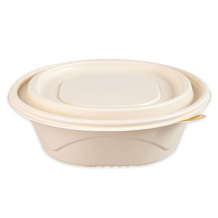 1150ML Round Box with Lid Disposable Food Delivery Lunch Box Containers