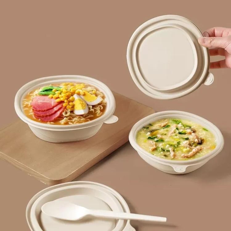 350ML Round Bowl Disposable Food Delivery Lunch Box Containers