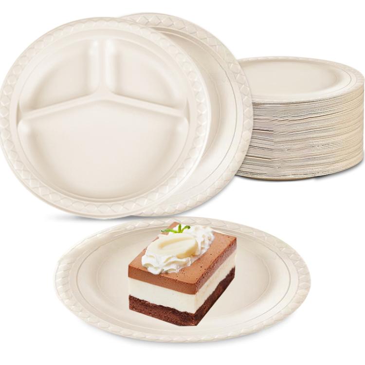 7 inch Biodegradable Disposable Round Plate