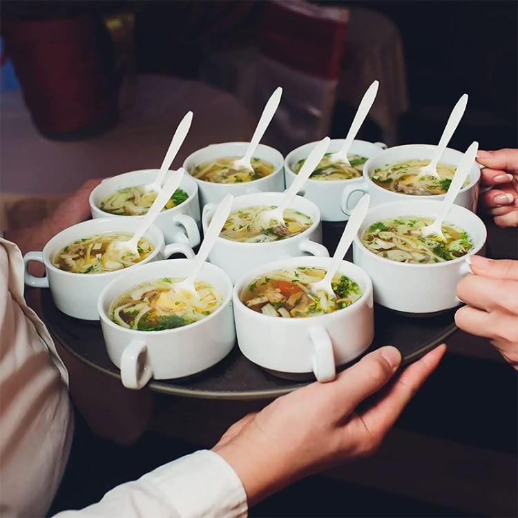 5pcs / Set Knife and Fork Food Delivery Disposable Utensils Set