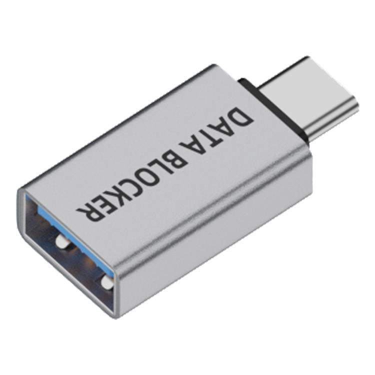 USB Charging Data Protection Blocker, Port:Type-C Male to USB-A Female