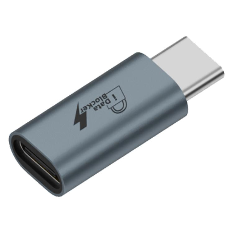 USB Charging Data Protection Blocker, Port:Type-C Male to Type-C Female