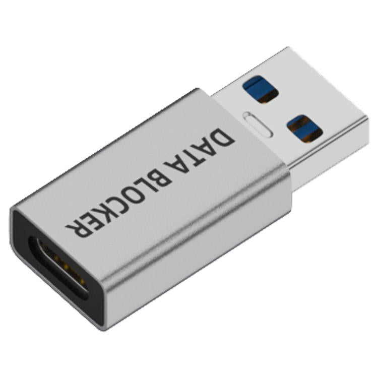 USB Charging Data Protection Blocker, Port:Type-C Male to USB-A Male