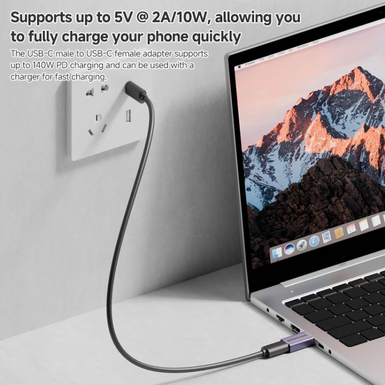 USB Charging Data Protection Blocker, Port:Type-C Male to Type-C Female
